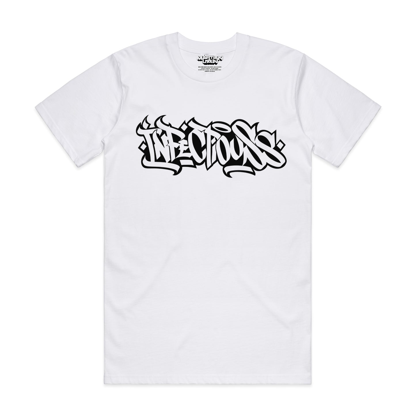 Classic Infectiouss Handstyle Tee - White